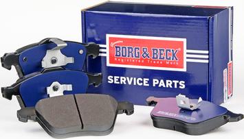 Borg & Beck BBP1861 - Kit pastiglie freno, Freno a disco autozon.pro