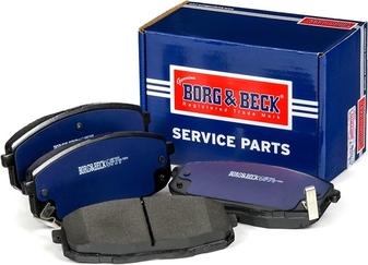 Borg & Beck BBP1868 - Kit pastiglie freno, Freno a disco autozon.pro