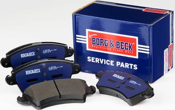 Borg & Beck BBP1805 - Kit pastiglie freno, Freno a disco autozon.pro