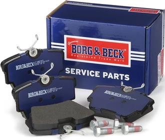 Borg & Beck BBP1813 - Kit pastiglie freno, Freno a disco autozon.pro