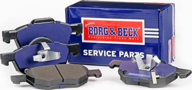 Borg & Beck BBP1883 - Kit pastiglie freno, Freno a disco autozon.pro