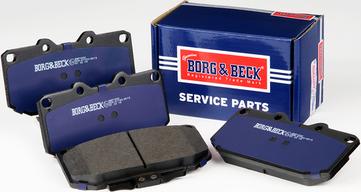 Borg & Beck BBP1832 - Kit pastiglie freno, Freno a disco autozon.pro