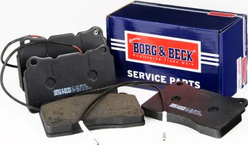 Borg & Beck BBP1829 - Kit pastiglie freno, Freno a disco autozon.pro