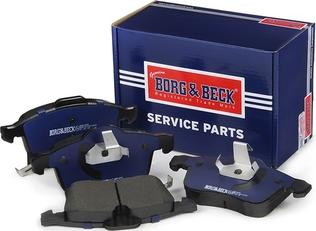 Borg & Beck BBP1875 - Kit pastiglie freno, Freno a disco autozon.pro