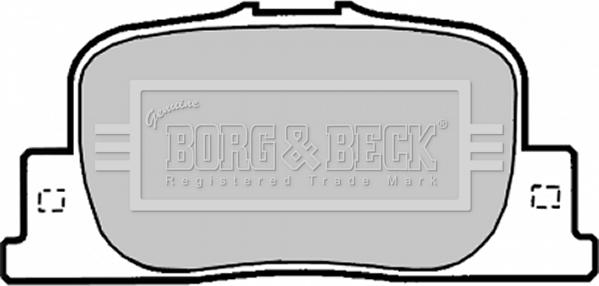 Borg & Beck BBP1878 - Kit pastiglie freno, Freno a disco autozon.pro