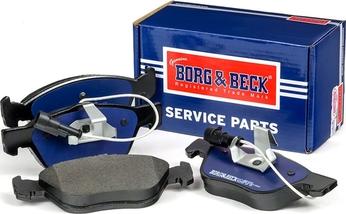 Borg & Beck BBP1396 - Kit pastiglie freno, Freno a disco autozon.pro