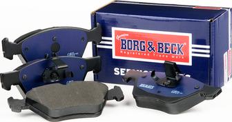 Borg & Beck BBP1393 - Kit pastiglie freno, Freno a disco autozon.pro