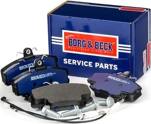 Borg & Beck BBP1386 - Kit pastiglie freno, Freno a disco autozon.pro