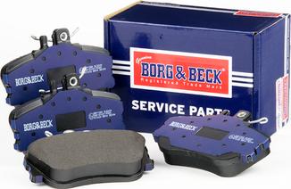 Borg & Beck BBP1388 - Kit pastiglie freno, Freno a disco autozon.pro