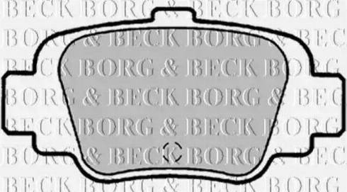 Borg & Beck BBP1339 - Kit pastiglie freno, Freno a disco autozon.pro