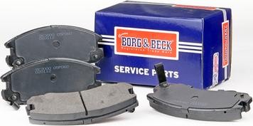 Borg & Beck BBP1375 - Kit pastiglie freno, Freno a disco autozon.pro