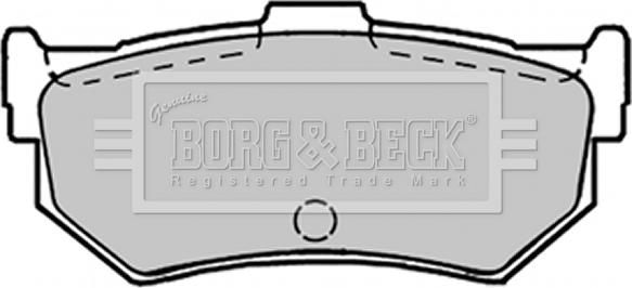 Borg & Beck BBP1297 - Kit pastiglie freno, Freno a disco autozon.pro