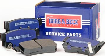 Borg & Beck BBP1790 - Kit pastiglie freno, Freno a disco autozon.pro