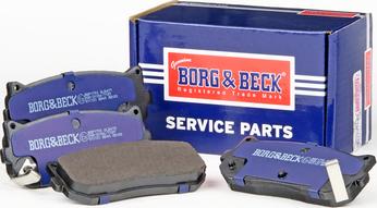 Borg & Beck BBP1793 - Kit pastiglie freno, Freno a disco autozon.pro