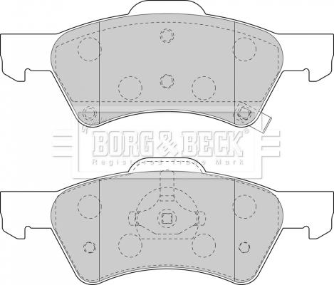 Advics P1N006T - Kit pastiglie freno, Freno a disco autozon.pro