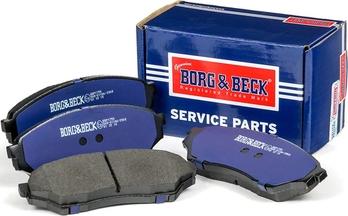 Borg & Beck BBP1759 - Kit pastiglie freno, Freno a disco autozon.pro