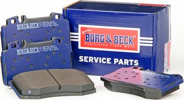 Borg & Beck BBP1756 - Kit pastiglie freno, Freno a disco autozon.pro