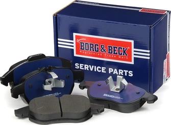 Borg & Beck BBP1765 - Kit pastiglie freno, Freno a disco autozon.pro