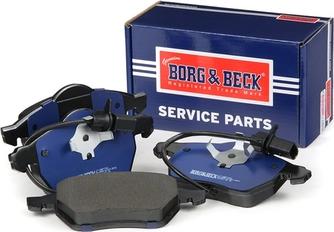 Borg & Beck BBP1766 - Kit pastiglie freno, Freno a disco autozon.pro