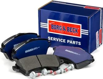 Borg & Beck BBP1711 - Kit pastiglie freno, Freno a disco autozon.pro