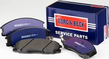 Borg & Beck BBP1789 - Kit pastiglie freno, Freno a disco autozon.pro