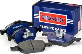 Borg & Beck BBP1739 - Kit pastiglie freno, Freno a disco autozon.pro