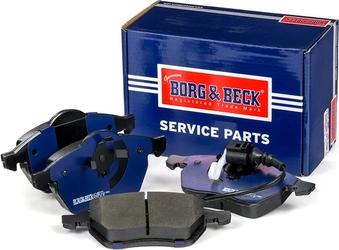 Borg & Beck BBP1734 - Kit pastiglie freno, Freno a disco autozon.pro