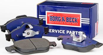 Borg & Beck BBP1731 - Kit pastiglie freno, Freno a disco autozon.pro