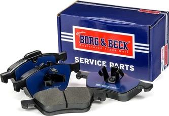 Borg & Beck BBP1726 - Kit pastiglie freno, Freno a disco autozon.pro