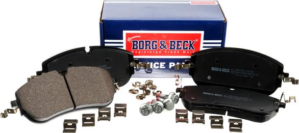 Borg & Beck BBP2944 - Kit pastiglie freno, Freno a disco autozon.pro