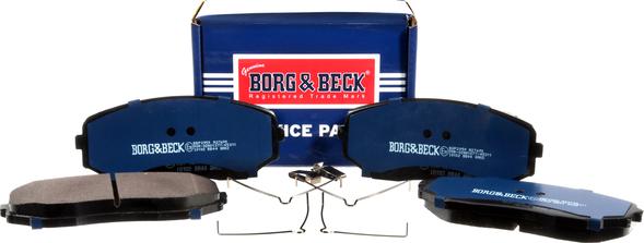 Borg & Beck BBP2959 - Kit pastiglie freno, Freno a disco autozon.pro