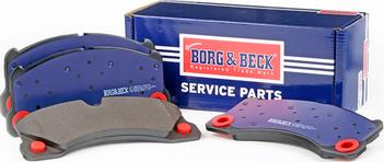 Borg & Beck BBP2912 - Kit pastiglie freno, Freno a disco autozon.pro