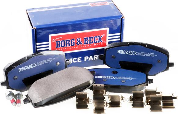 Borg & Beck BBP2939 - Kit pastiglie freno, Freno a disco autozon.pro