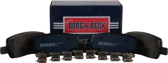 Borg & Beck BBP2932 - Kit pastiglie freno, Freno a disco autozon.pro