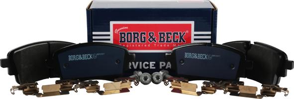 Borg & Beck BBP2927 - Kit pastiglie freno, Freno a disco autozon.pro