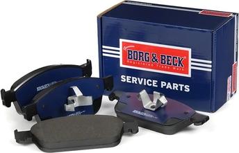 Borg & Beck BBP2443 - Kit pastiglie freno, Freno a disco autozon.pro