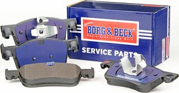 Borg & Beck BBP2463 - Kit pastiglie freno, Freno a disco autozon.pro