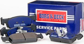 Borg & Beck BBP2408 - Kit pastiglie freno, Freno a disco autozon.pro