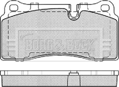 Akebono AN-4691K - Kit pastiglie freno, Freno a disco autozon.pro