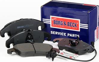 Borg & Beck BBP2429 - Kit pastiglie freno, Freno a disco autozon.pro