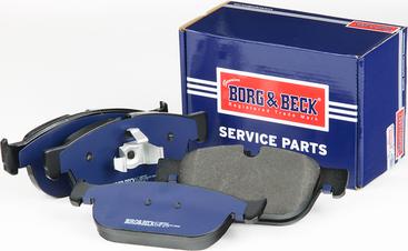 Borg & Beck BBP2597 - Kit pastiglie freno, Freno a disco autozon.pro