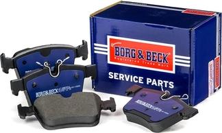 Borg & Beck BBP2516 - Kit pastiglie freno, Freno a disco autozon.pro