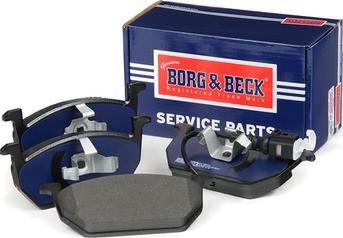 Borg & Beck BBP2511 - Kit pastiglie freno, Freno a disco autozon.pro