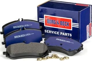 Borg & Beck BBP2698 - Kit pastiglie freno, Freno a disco autozon.pro