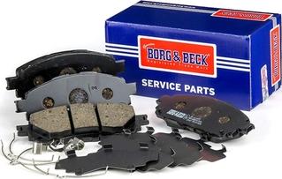 Borg & Beck BBP2693 - Kit pastiglie freno, Freno a disco autozon.pro