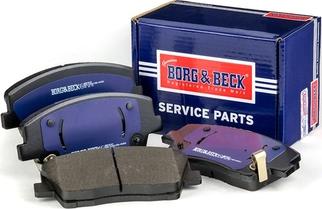 Borg & Beck BBP2697 - Kit pastiglie freno, Freno a disco autozon.pro