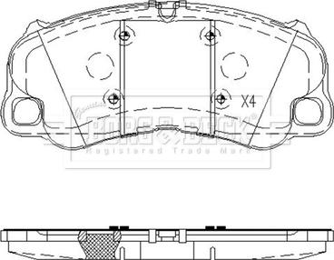 FTE 9001829 - Kit pastiglie freno, Freno a disco autozon.pro