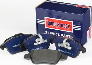 Borg & Beck BBP2614 - Kit pastiglie freno, Freno a disco autozon.pro