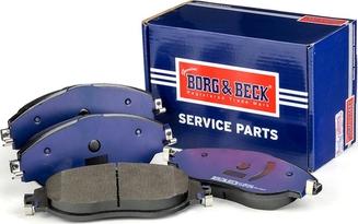 Borg & Beck BBP2689 - Kit pastiglie freno, Freno a disco autozon.pro