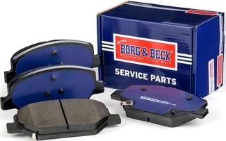 Borg & Beck BBP2687 - Kit pastiglie freno, Freno a disco autozon.pro